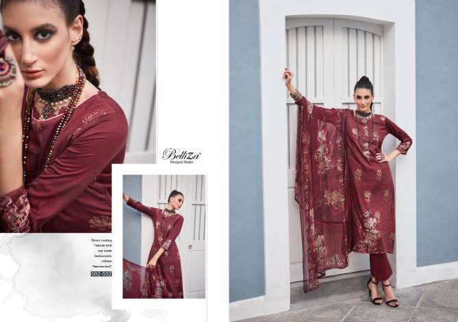 Belliza Kanika Casual Daily Wear Jam Cotton Printed Dress Material Collection